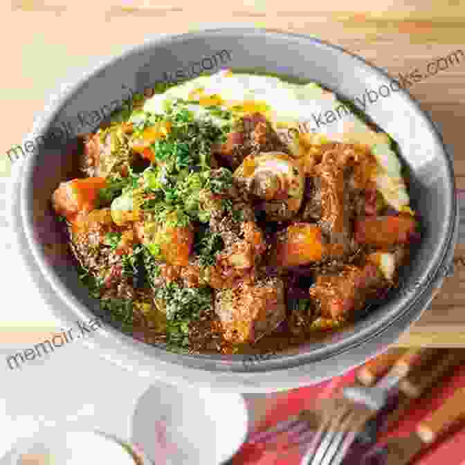 A Bowl Of Steaming Pap Served With Stew. The Ultimate African Recipes 2024: Dishes From South Africa