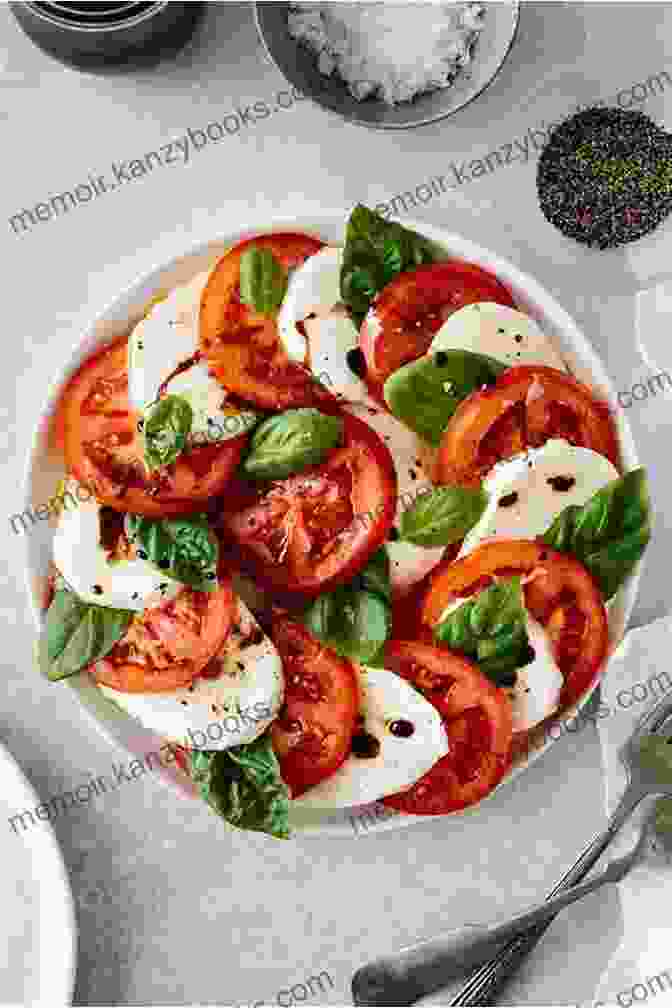 A Caprese Salad Made With Fresh Mozzarella, Tomatoes, Basil, Olive Oil, And Sea Salt Salad: 25 Delicious Salad Recipes (For Those Who Like Salads Salads Recipes Salads To Go Salad Cookbook Salads Recipes Cookbook Salads For Weight Loss Salad Dressing Recipes Salad Dressing)