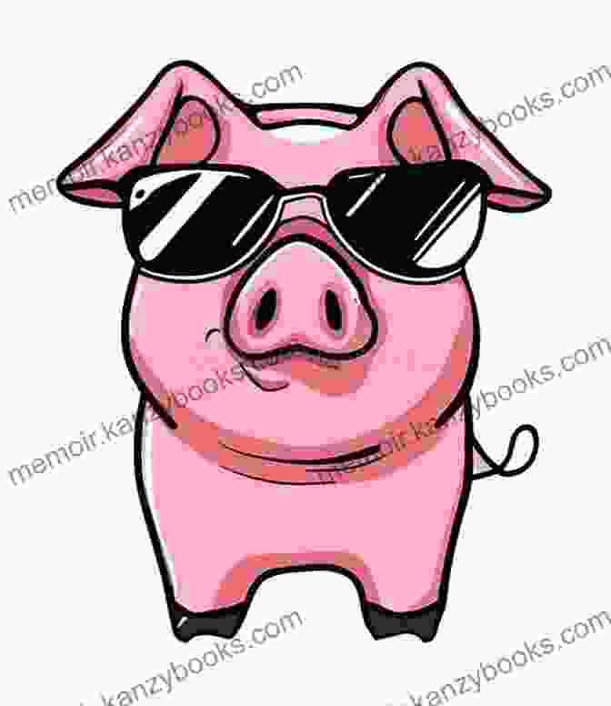 A Cartoon Pig Wearing Headphones And Holding A Game Controller, With The Caption 'What Do You Call A Pig That Loves To Play Video Games? A Pork A Holic!' Laughs Giggles: Funny Farm Jokes For Kids (Themed Joke 2)