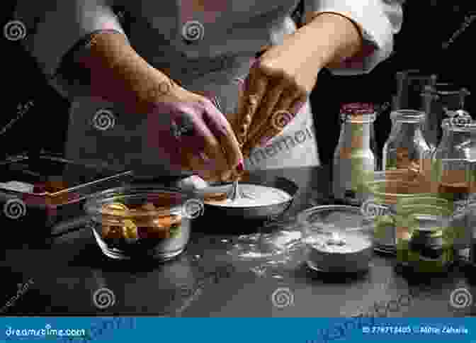 A Chef Measuring Ingredients Precisely, Demonstrating The Importance Of Precision In Cooking. WWE Recipes Unofficial Cookbook: Try Your Wrestling Talents In The Kitchen Today