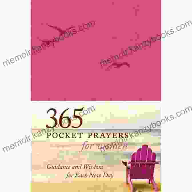 A Close Up Image Of The Front Cover Of '365 Pocket Prayers For Women' Featuring A Light Blue Background, A Floral Design, And A Woman's Silhouette In Prayer. 365 Pocket Prayers For Women: Guidance And Wisdom For Each New Day