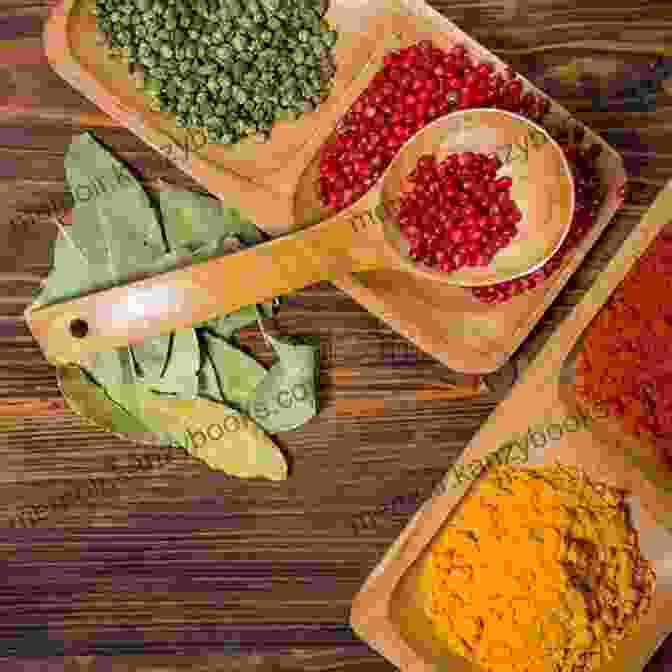 A Close Up Of Colorful Spices And Herbs, Evoking The Aromatic Tapestry Of Global Noodle Cuisines That Noodle Life: Soulful Savory Spicy Slurpy