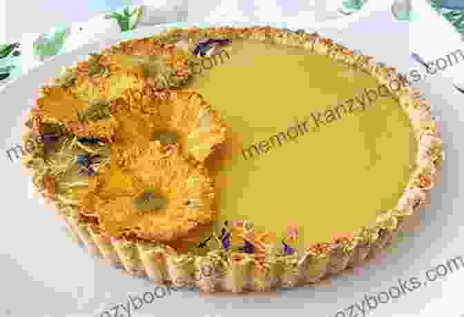 A Coconut Pineapple Tart On A Plate Guilt Free Desserts: 70 Great Tasting Desserts Under 150 Calories Under 1 Gram Of Fat