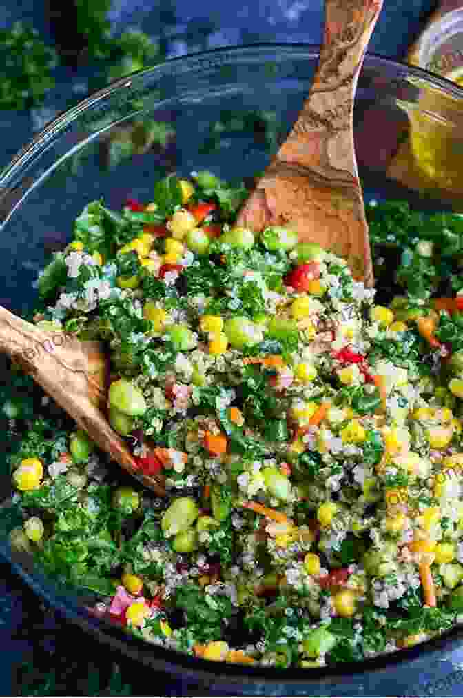 A Colorful And Nutritious Quinoa Salad, Featuring An Array Of Roasted Vegetables For A Satisfying And Balanced Meal. The Gluten Free Good Health Cookbook: The Delicious Way To Strengthen Your Immune System And Neutralize Inflammation