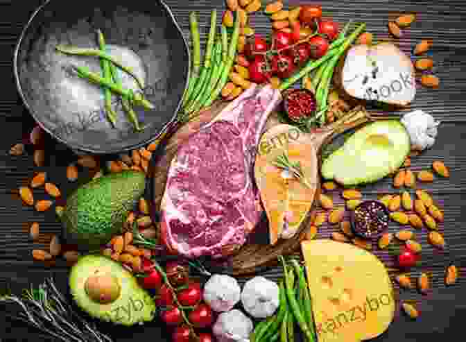 A Colorful Collage Of Ketogenic Diet Foods, Including Steak, Salmon, Eggs, Avocado, Broccoli, And Nuts Keto Meal Prep For Beginners: Your Essential Ketogenic Diet Easy Meal Plan To Save Time Money For Long Term Weight Loss Eating Better And Healthy Living (PLUS: Easy Meal Prep Ideas On A Budget)