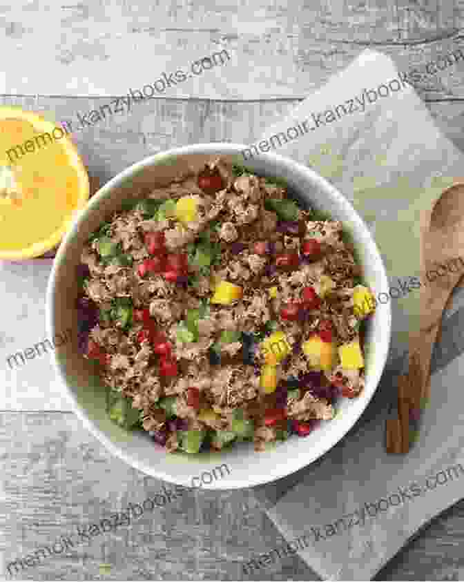 A Colorful Quinoa Salad With Roasted Vegetables, Including Carrots, Bell Peppers, Zucchini, And Broccoli The Complete Plant Based Diet Meal Plan Cookbook A 4 Week Meal Plan Kick Start Guide To Eat And Live Your Best: Quick Easy Recipes For A Healthy Plant Based Lifestyle With Recipe Pictures