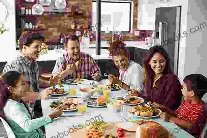 A Family Gathered Around A Table, Enjoying A Quiche Together 50 Mushroom Quiche Recipes: A Timeless Mushroom Quiche Cookbook