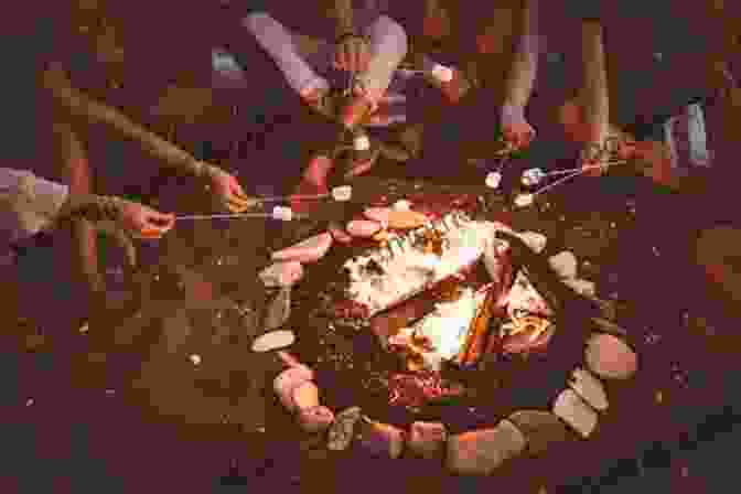 A Group Of Children Sitting Around A Campfire Cooking Hot Dogs And Marshmallows Camping With Kids Cookbook: Fun And Easy Recipes For The Whole Family