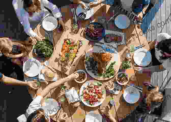 A Group Of People Eating Noodles Together, Embodying The Communal Aspects Of Noodle Culture That Noodle Life: Soulful Savory Spicy Slurpy