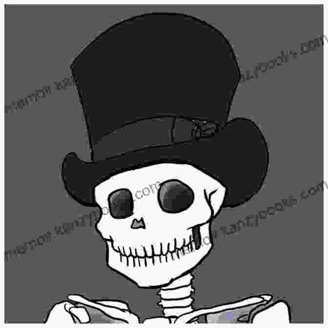 A Humorous Skeleton Wearing A Top Hat And Holding A Microphone On A Comedy Stage World S Best (and Worst) Spooky Jokes (Laugh Your Socks Off )