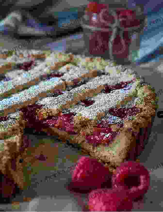 A Linzertorte With A Raspberry Filling Austrian Desserts And Pastries: 108 Classic Recipes