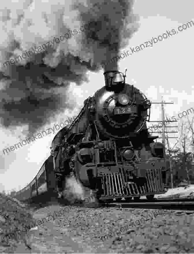 A Majestic Steam Locomotive Billowing Smoke And Pulling A Train Of Passenger Cars. National Geographic Readers: Trains Amy Shields