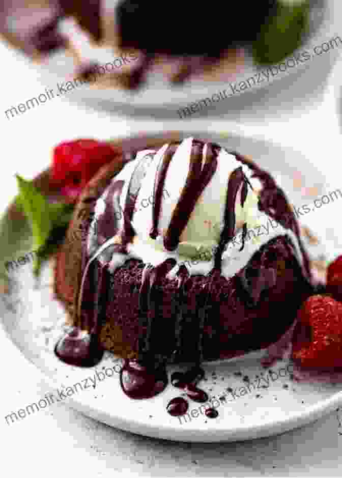 A Molten Chocolate Lava Cake With A Gooey Center Electric Pressure Cooker Cookbook: Quick And Easy Pressure Cooker Recipes (Fix Cook Serve)