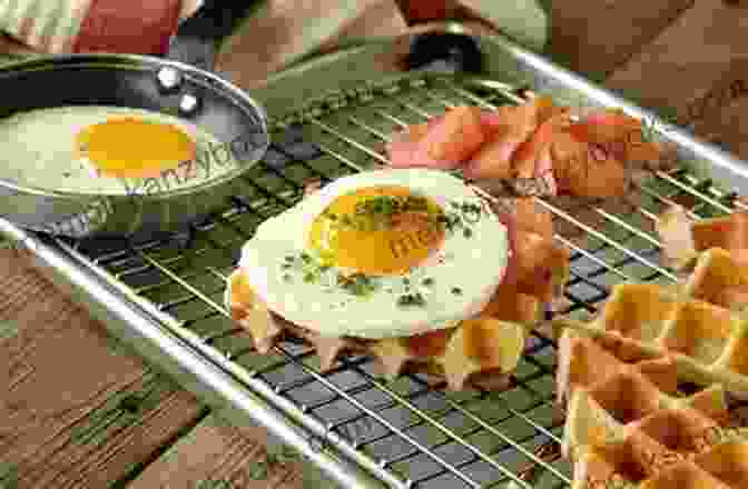 A Photo Of A Breakfast Table With Pancakes, Waffles, Eggs Benedict, And Smoked Salmon Bagels. The Homemade Cookies Cookbook: 125 Recipes For The Best Part Of Life On Weekend