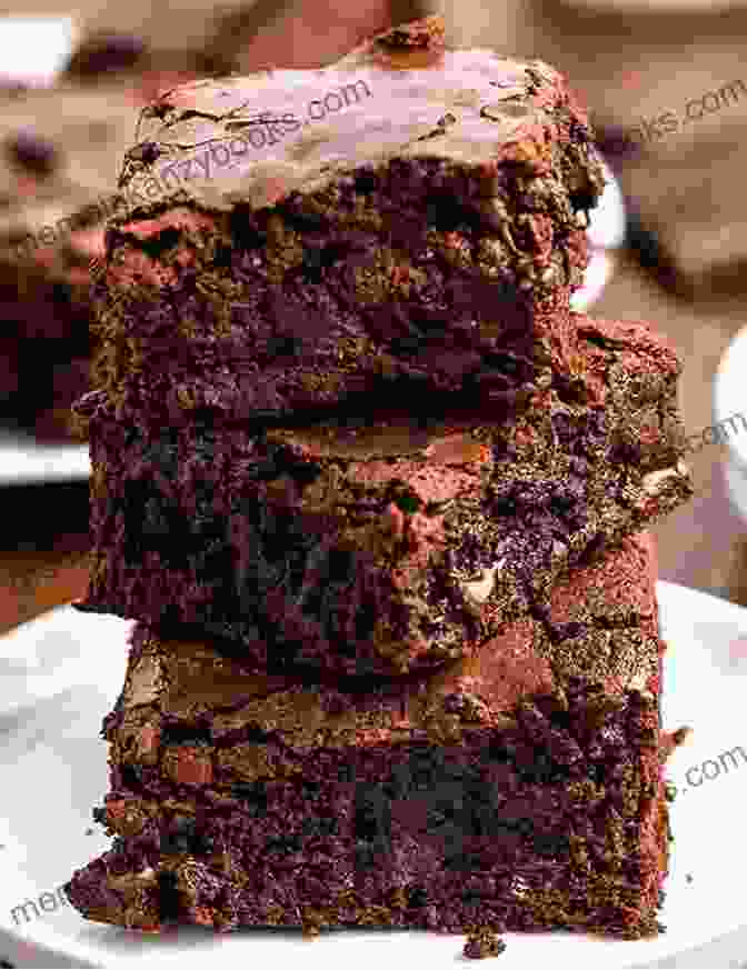 A Photo Of A Pan Of Brownies Vintage Dessert Recipes: Timeless And Memorable Old Fashioned Sweet Recipes From Our Grandmothers (Lost Recipes Vintage Cookbooks)