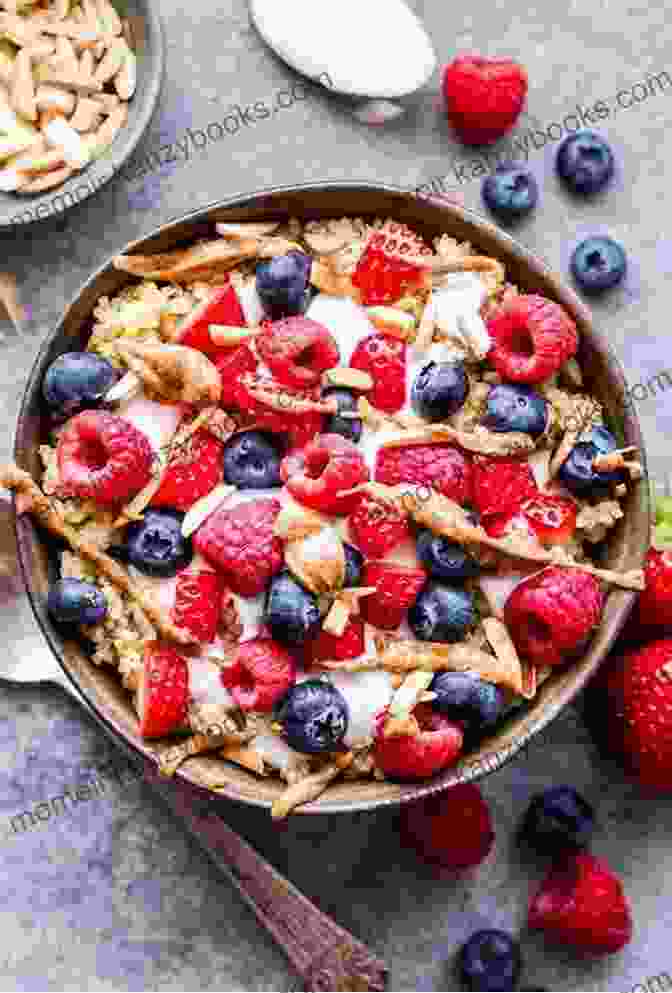 A Photo Of A Quinoa Breakfast Bowl With Berries And Nuts. Hot Pots 101: Quick And Easy Plant Based Whole Food Meals