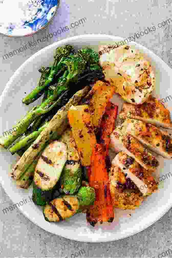 A Photo Of Grilled Chicken Breasts With Vegetables The Chicken Bible: Say Goodbye To Boring Chicken With 500 Recipes For Easy Dinners Braises Wings Stir Fries And So Much More