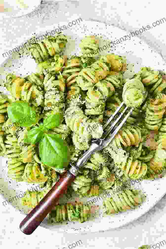 A Plate Of Pasta Coated In A Vibrant Green Sauce Made From Homemade Basil Pesto Easy Pasta Recipes: Pasta Recipes That Are Easy To Make But Also Yummy