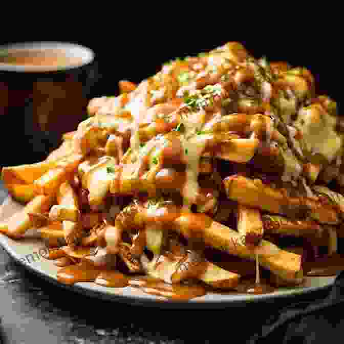 A Plate Of Poutine, Featuring Crispy Fries Topped With Savory Gravy And Melted Cheese Curds Canadian Cuisine: Delicious Canadian Recipes: Recipes From Canadian