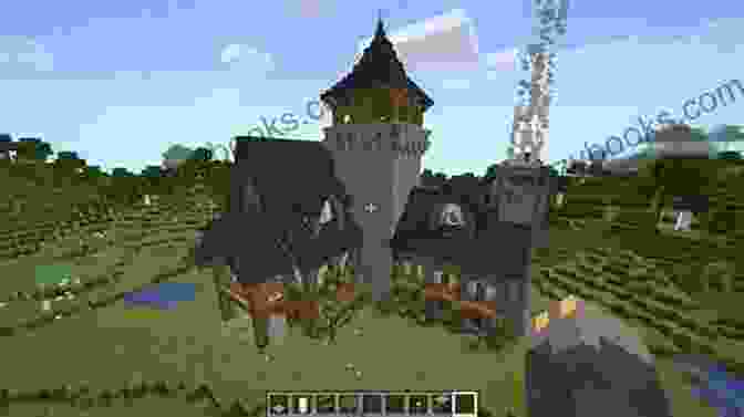 A Player Constructing An Elaborate Castle In Minecraft Diary Of A Surfer Villager 37: (an Unofficial Minecraft Book)