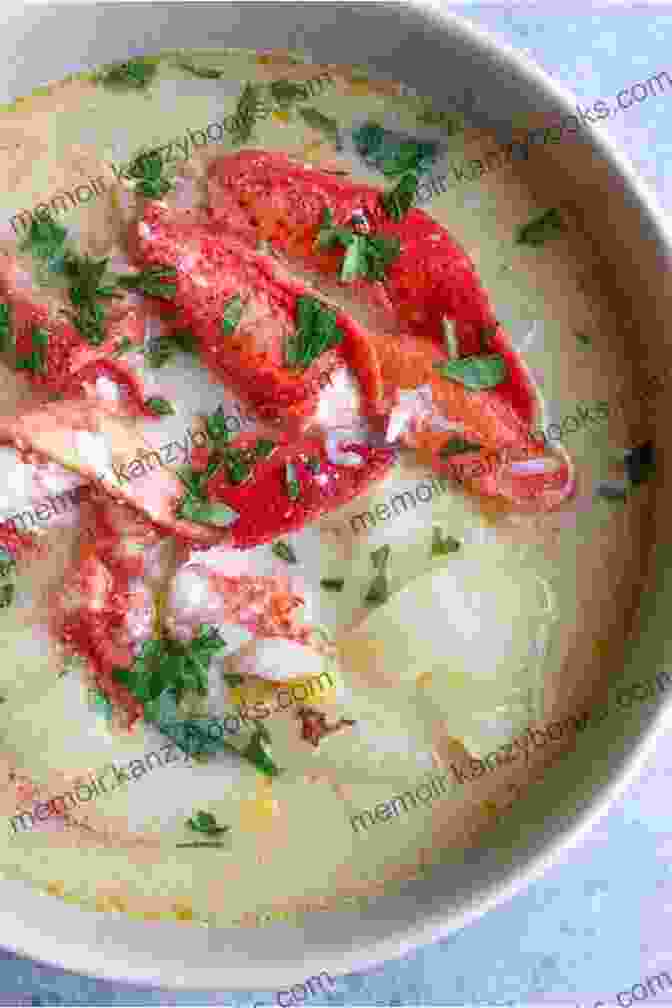 A Steaming Bowl Of Creamy Lobster Stew Filled With Lobster Chunks, Potatoes, And Corn Canadian Cuisine: Delicious Canadian Recipes: Recipes From Canadian