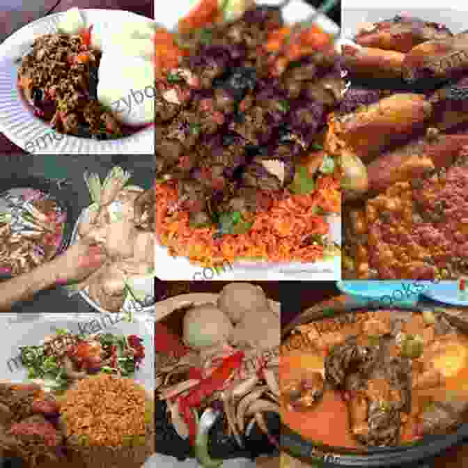 A Stunning Collage Of African Cuisine Dishes. The Ultimate African Recipes 2024: Dishes From South Africa