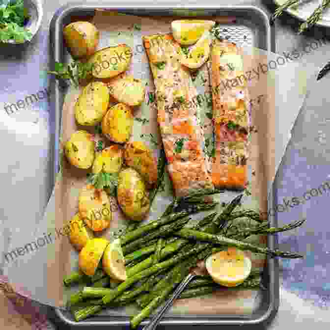 A Succulent And Savory Salmon Dish Served With Roasted Asparagus And A Tangy Honey Garlic Sauce 3 Ingredient Juicing Recipe Book: 100 Easy Recipes For Everyday Health