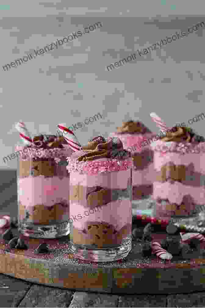 A Tantalizing Array Of Mason Jars Filled With Sweet Treats, Such As Layered Parfaits, Decadent Chocolate Mousse, And Colorful Candy Creations Gifts In Jars: Quick And Easy Mason Jars Edible Gifts Recipes