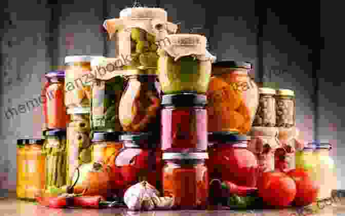 A Variety Of Preserved Foods, Including Canned Tomatoes, Frozen Peas, Pickled Cucumbers, And Fermented Sauerkraut A Beginner S Guide To Food Preservation: Easy And Efficient Food Preservation: A Guide To Keeping Food Fresh And Delicious