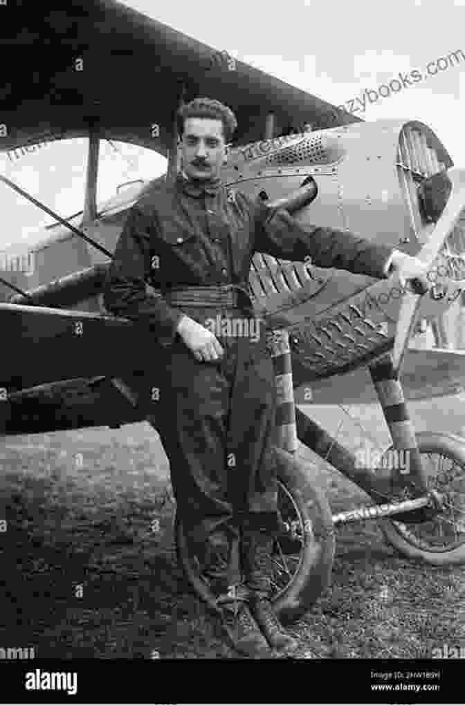 A Vintage Photograph Of A.V. Roebuck Standing Beside His First Airplane. Out Of The Wreck I Rise: A Literary Companion To Recovery