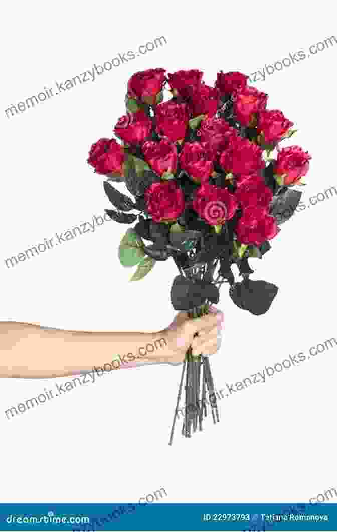 A Woman Holding A Bouquet Of Red Roses. Unbelievable Pictures And Facts About Valentines Day