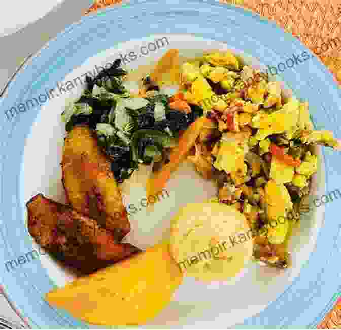 Ackee And Saltfish, The National Dish Of Jamaica, Made With Salted Codfish And Creamy Ackee Fruit Jamaican Recipes 10 Most Treasured Jamaican Cooking Recipes (Jamaica Cookbook)