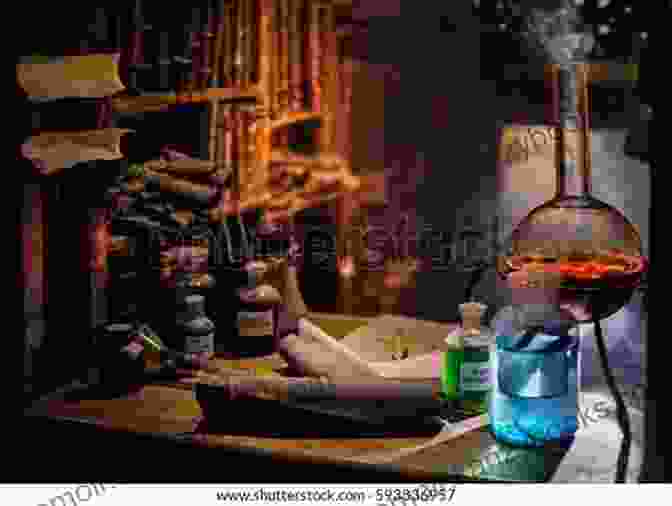 An Alchemist's Laboratory With Various Tools And Substances The Beginner S Guide To Alchemy: Practical Lessons And Exercises To Enhance Your Life