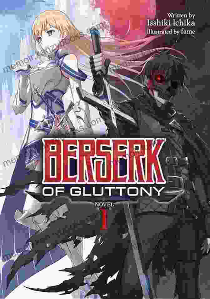 Berserk Of Gluttony Light Novel Vol. 1 Book Cover Featuring Fate Graphite, The Protagonist, Wielding His Powerful Sword Against A Horde Of Monstrous Creatures. Berserk Of Gluttony (Light Novel) Vol 3