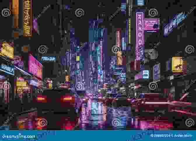 Brightly Lit Nightlife Street With Neon Signs And Bustling Crowds All Night All Day: A Child S First Of African American Spirituals