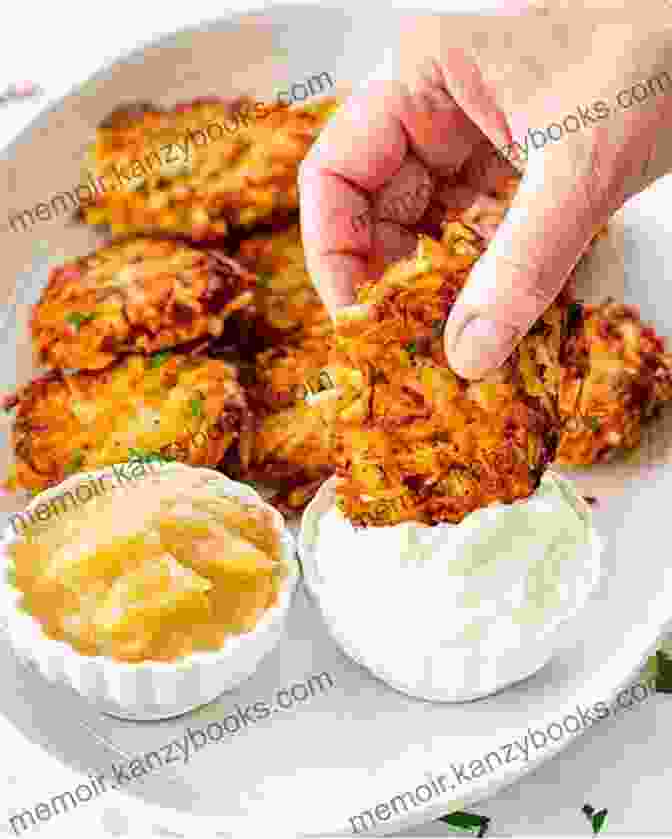 Crispy And Golden Latkes, A Traditional Hanukkah Delicacy The Best Of Holidays Recipes With Friends: Ideas For Holiday Cooking To Bring Comfort And Joy To Your Holiday