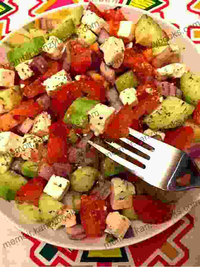 Greek Salad, A Vibrant And Refreshing Combination Of Tomatoes, Cucumbers, Onions, And Feta Cheese Amazing Greek Recipes You Need To Try Out At Home : An Interesting Cookbook To Show You How To Eat Like A Greek Islander