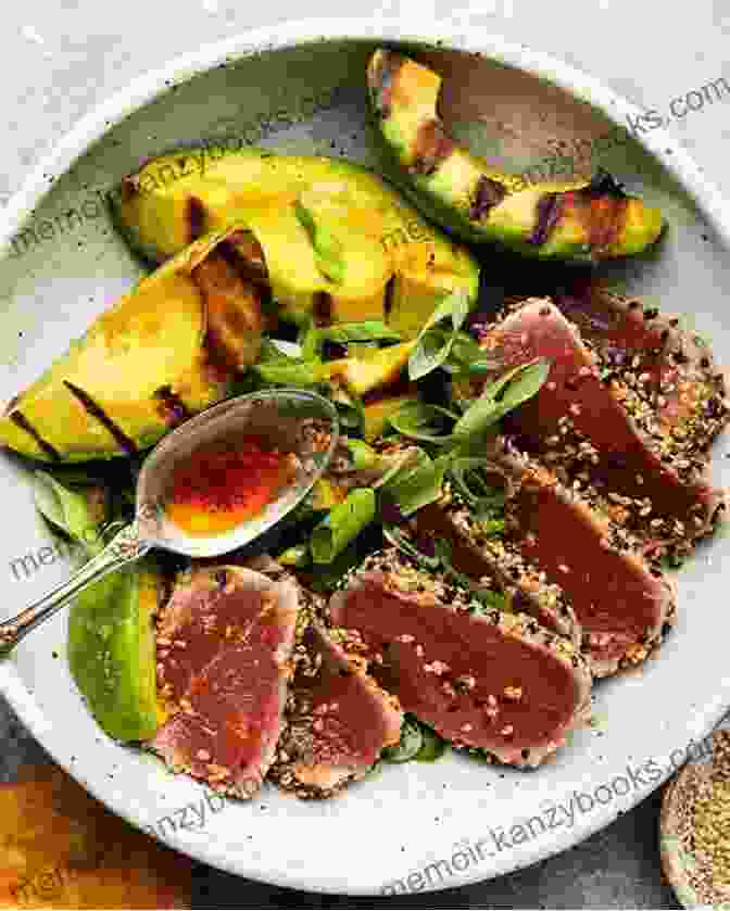 Grilled Tuna With Avocado Salsa And Roasted Sweet Potatoes The Kitchen Of Bodybuilder S: Recipes For Building Muscle And Staying Healthy