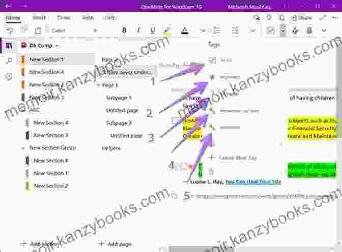 Image Of OneNote Tags And Search ONENOTE FOR BEGINNERS 2024: AN IN DEPTH GUIDE ON HOW TO USE ONENOTE