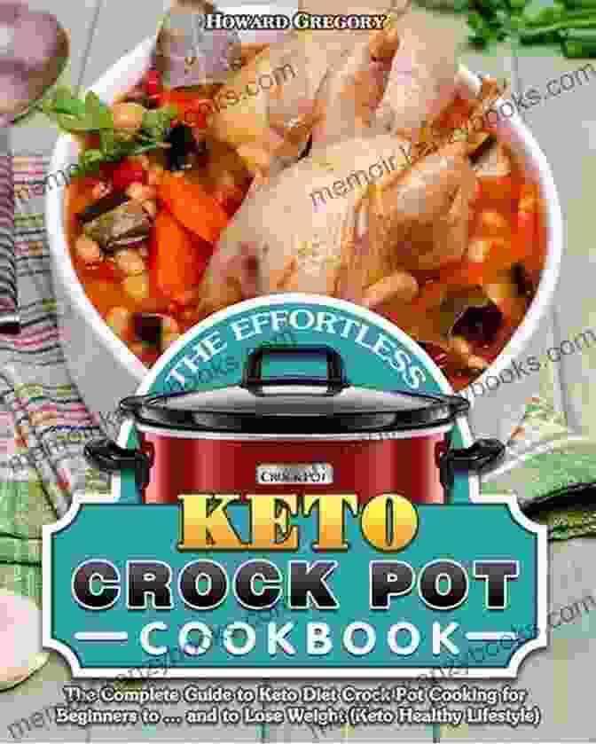 Keto Crock Pot Cookbook 2024 Cover Keto Crock Pot Cookbook 2024: The Absolute Best Keto Crock Pot Cookbook With 300+ Delicious Recipes That Prep Fast