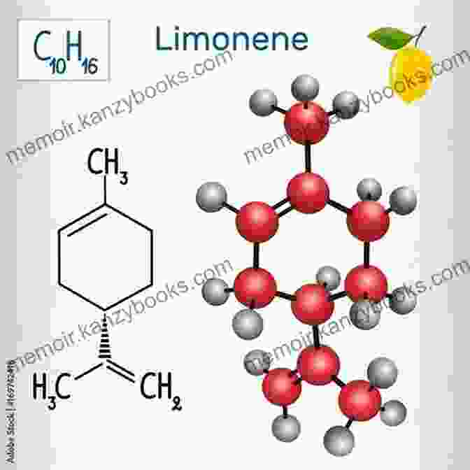 Limonene Molecule, Chemical Structure Of Limonene Found In Essential Oils The Art Science Of Aromatherapy: Your Guide For Personal Aromatherapy