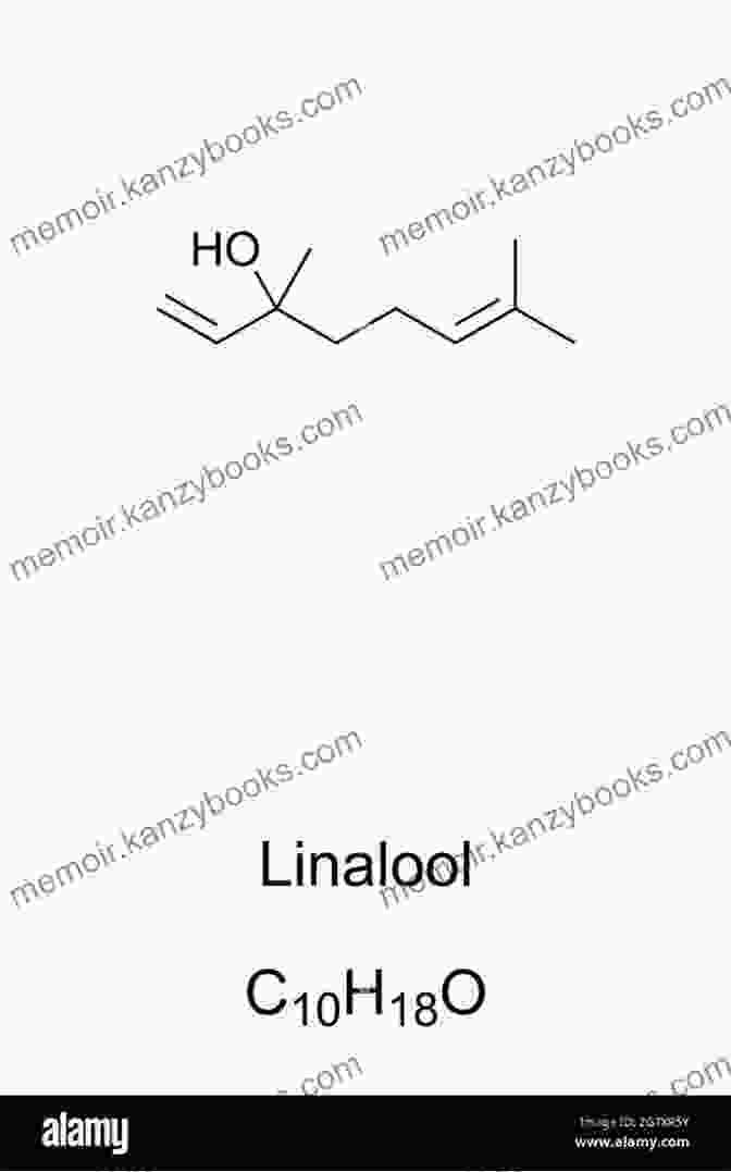 Linalool Molecule, Chemical Structure Of Linalool Found In Essential Oils The Art Science Of Aromatherapy: Your Guide For Personal Aromatherapy