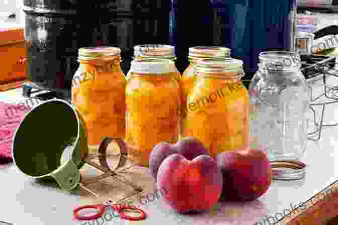 Mason Jars Filled With Vibrant Summer Fruits, Ready For Canning Can Preserve And Dry: A Beginners Guide To Canning Preserving And Dehydrating Your Food