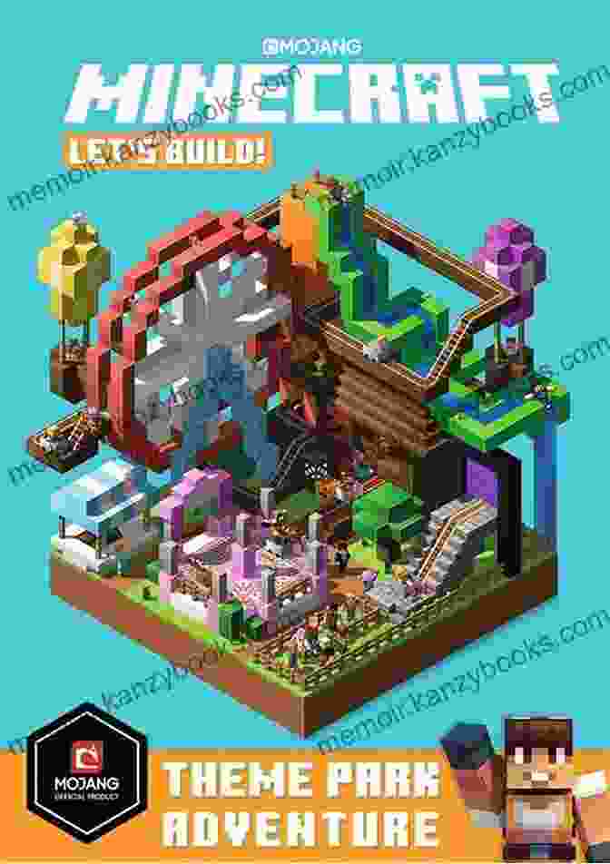 Minecraft Let's Build Theme Park Adventure Book Cover Minecraft: Let S Build Theme Park Adventure