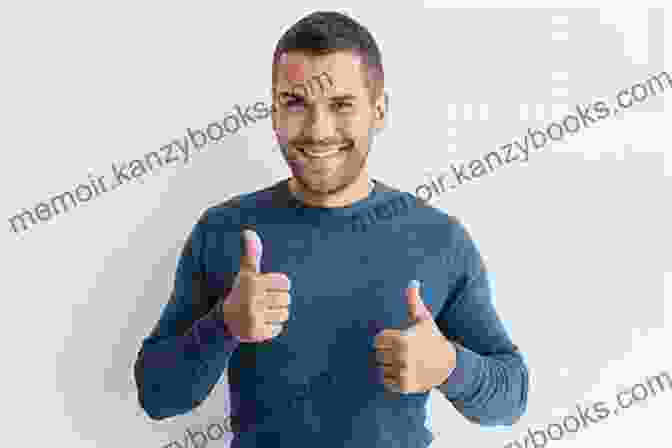 Person Smiling Confidently While Holding A Book Titled 'Quit Smoking: A Healthier Life Awaits You' Quit Smoking A Healthier Life Awaits You