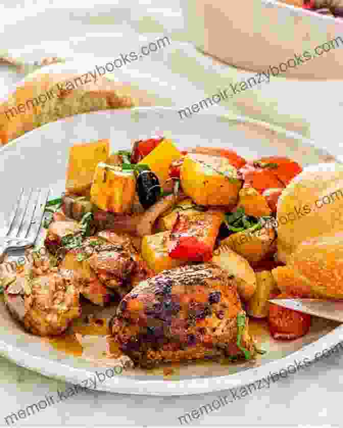 Photo Of Roasted Chicken And Vegetables From The Sugar Free Cookbook The Sugar Free Cookbook: Easy Healthy And Sugar Free Recipes For Breakfast Lunch Dinner Desserts And Snacks (Love Food)