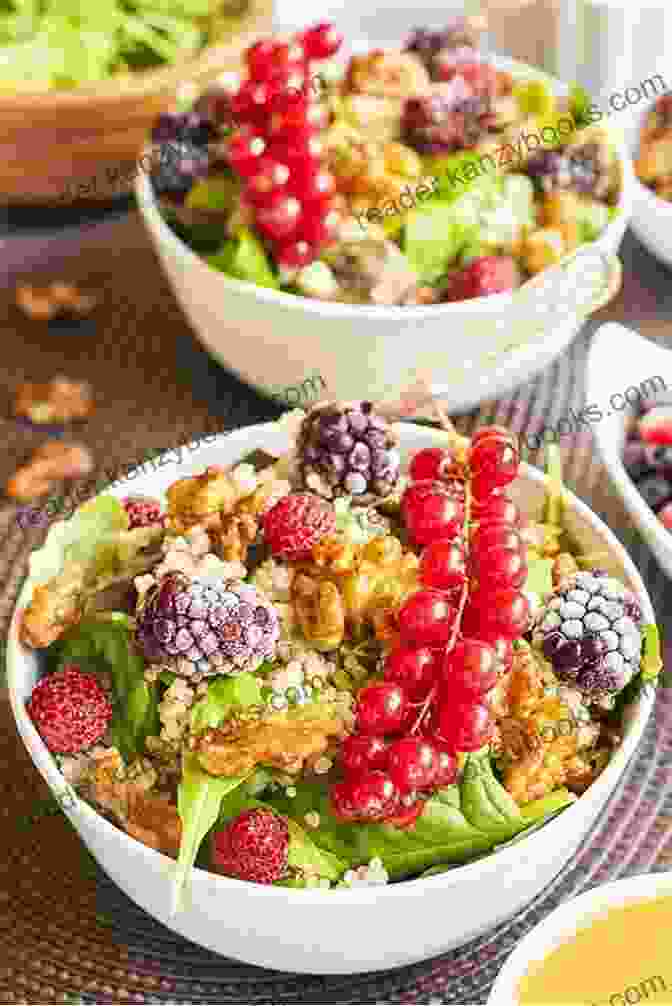 Quinoa Salad With Berries And Nuts Migraine Diet Cookbook : Comforting Meal Recipes To Relief Persistent Headache And Migraine