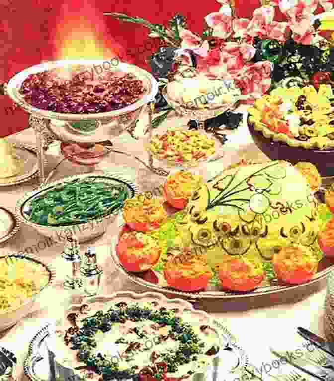 Retro Recipes Dishes On A Party Table Retro Recipes The Most Popular Vintage Recipes From The 1970s