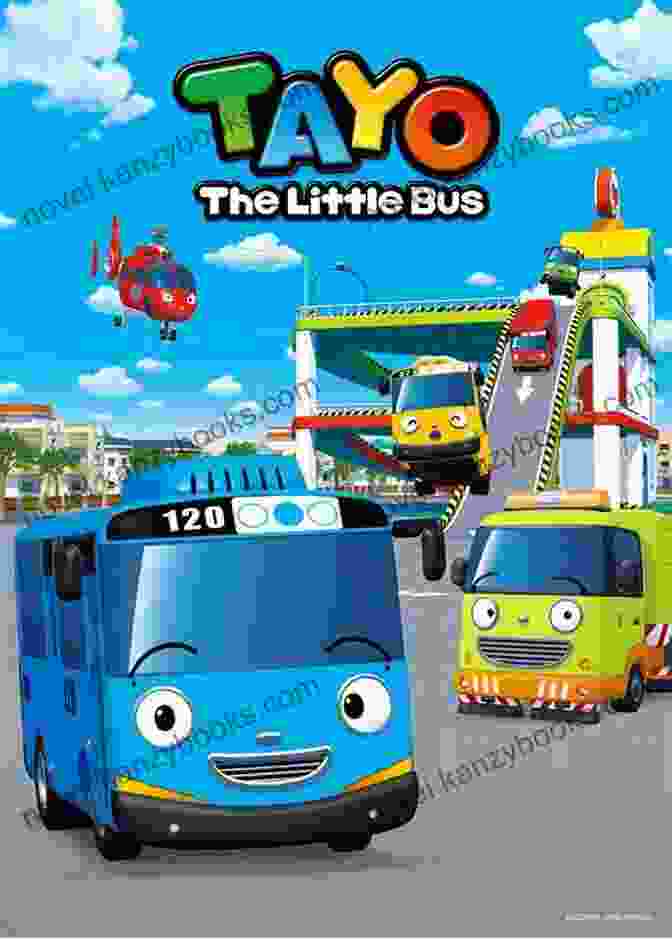 Tayo The Little Bus Comic Book Cover Tayo The Little Bus Comic Book: Clack Click Mechanic Chap 2