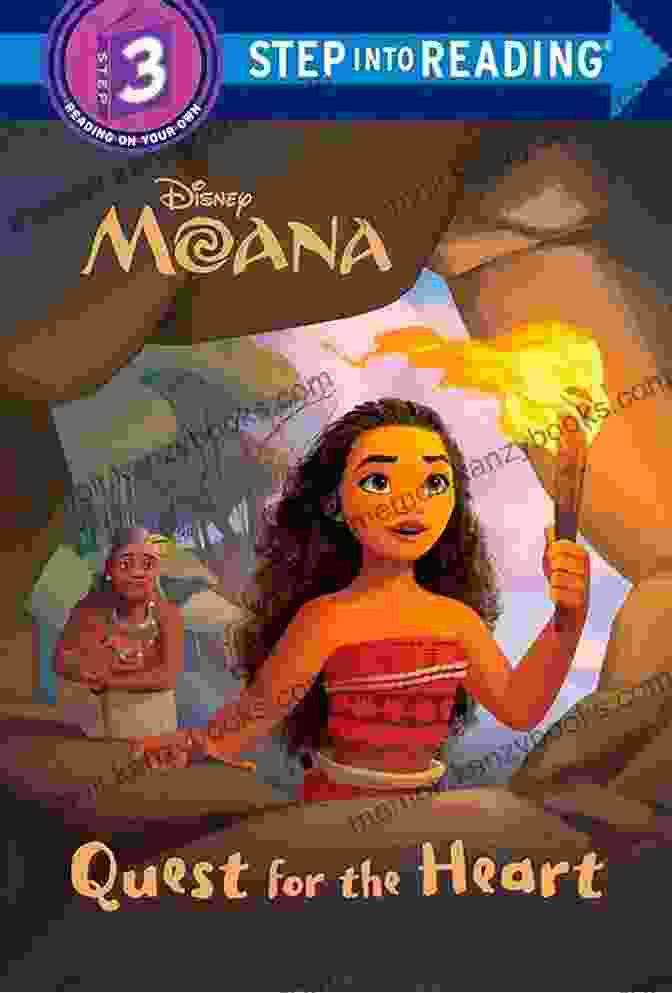 Vibrant Cover Of Quest For The Heart (Disney Moana) (Step Into Reading)